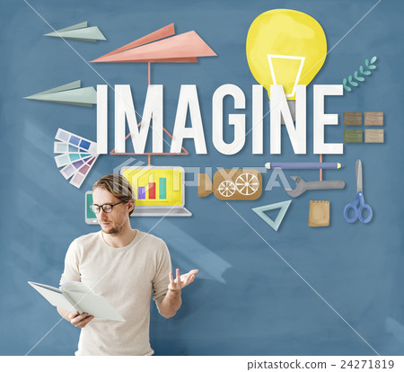 Imagine Creative Dream Expect Ideas Vision Concept 24271819