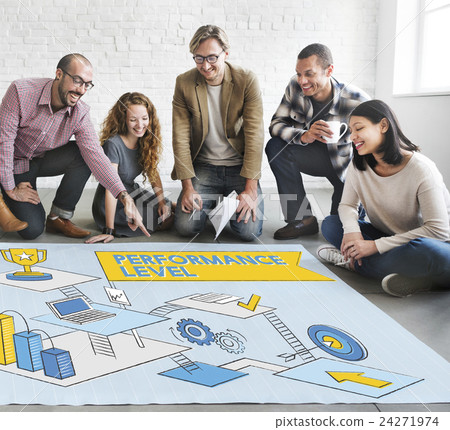 Performance Level improvement Efficiency Review Concept 24271974