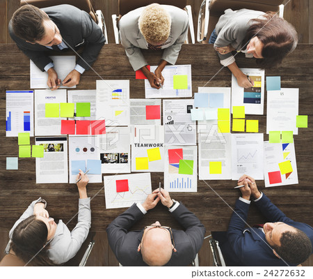 Business People Diverse Brainstorm Meeting Concept 24272632