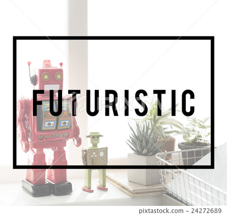 Futuristic Robotic Model Innovation Technology Concept Futuristic Robotic Model Innovation Technology Concept 24272689