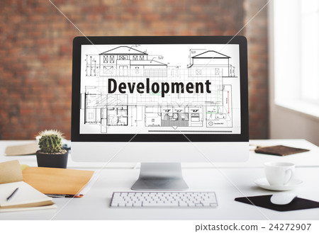 Design Construct Drawing Exterior Development Concept 24272907