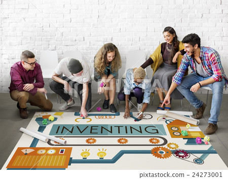 Inventing Innovation Create Creative Process Concept 24273001