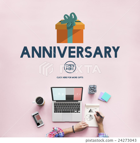 Anniversary Celebrate Annual Enjoy Event Memory Concept 24273043