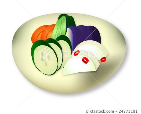 Pickles Japanese food fermented food Cute illustrations 24273181