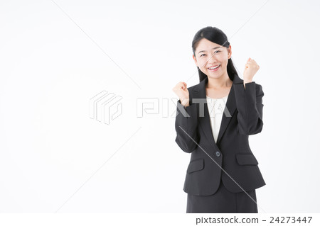 Business woman (Guts pose) 24273447