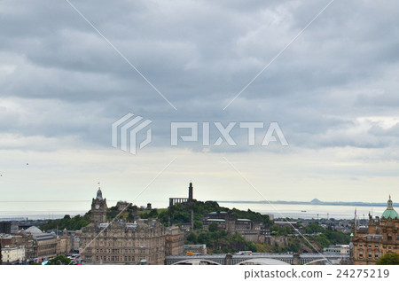 Carlton Hill and Force Bay far visible from Edinburgh Castle 24275219