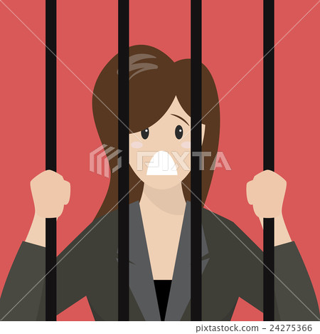 Business woman in prison 24275366