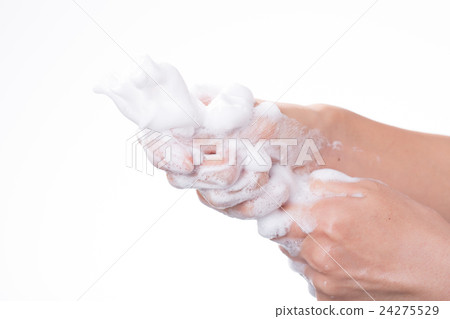 Foam facial cleansing soap 24275529