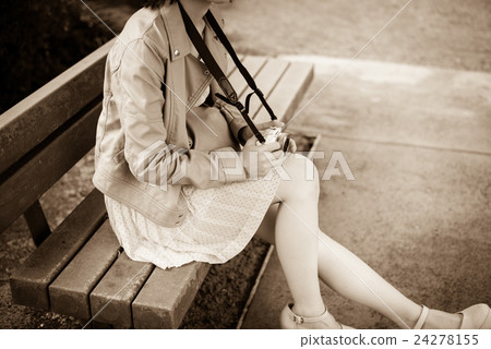 Sepia Female Portrait 24278155