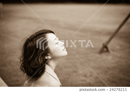 棕褐色女性肖像 24278211