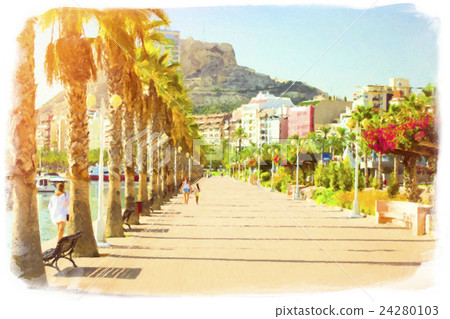 Alicante, Spain. Prospect Av del Almirante Julio Alicante, Spain. Prospect Av del Almirante Julio 24280103