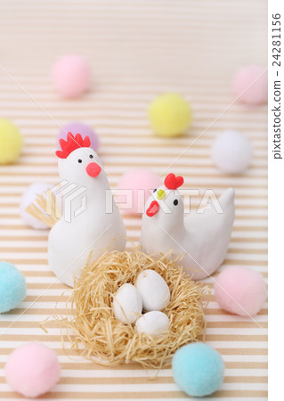 Chicken and eggs 24281156