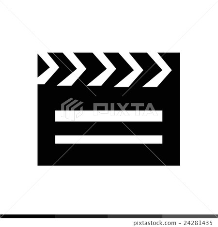 Cinema Clapboard Icon Illustration design Cinema Clapboard Icon Illustration design 24281435