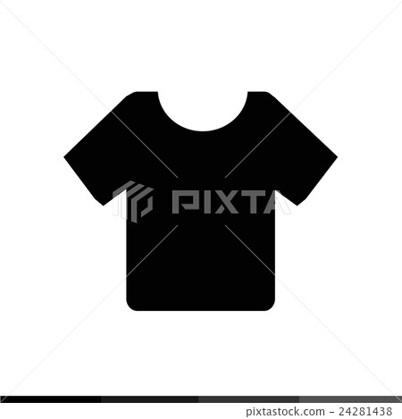 Blank Tshirt Icon Illustration design Blank Tshirt Icon Illustration design 24281438