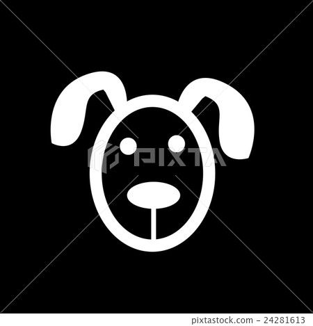 Dog Icon Illustration design 24281613