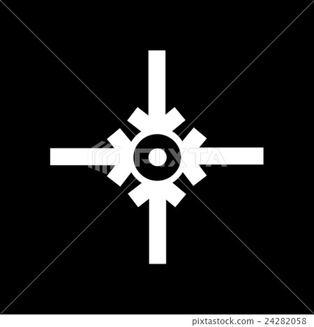 Meeting Point Icon Illustration design 24282058