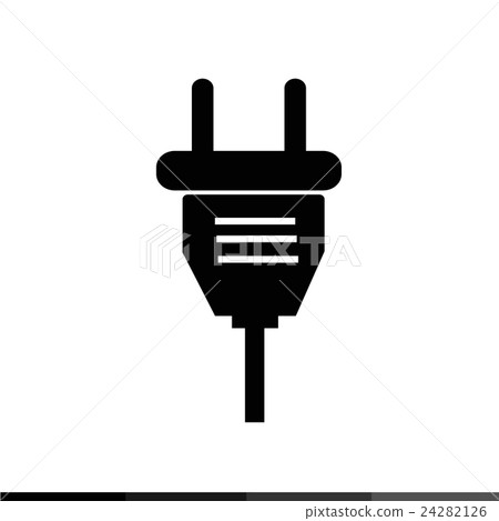 Electric plug icon Illustration design Electric plug icon Illustration design 24282126