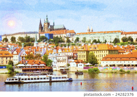 Prague Castle and Old Town, Czech Republic 24282376