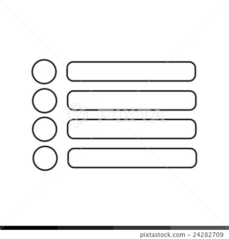 Menu icon illustration design 24282709