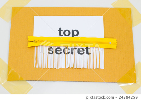 Figure-eight knot made with red rope Figure-eight knot made with red rope 24284259