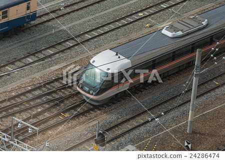 Top view of Limited express "Wide view Shinano" 24286474