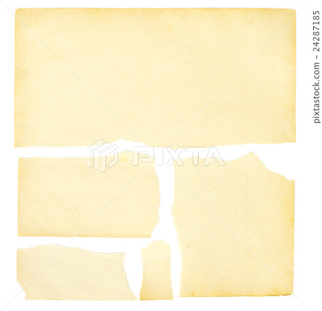 Old paper isolated on white background Old paper isolated on white background 24287185