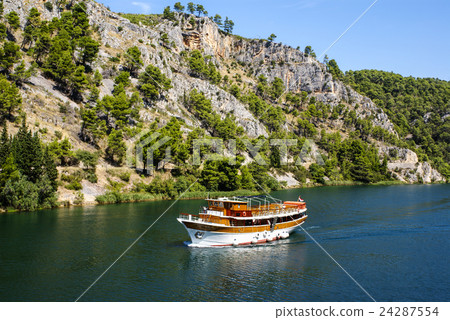 Skradin - small city on Adriatic coast in Croatia 24287554