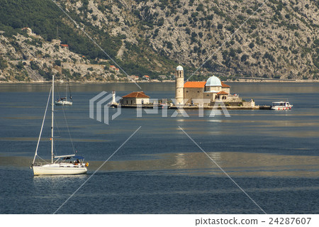island church in perast kotor bay montenegro island church in perast kotor bay montenegro 24287607