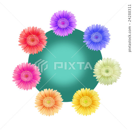 Colorful Flower · Green Colorful Flower · Green 24288311