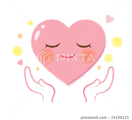 交出手和心字符圖標 24289125