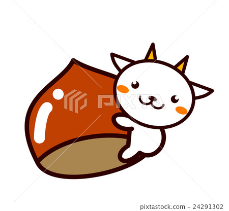 板栗和動物系列 24291302