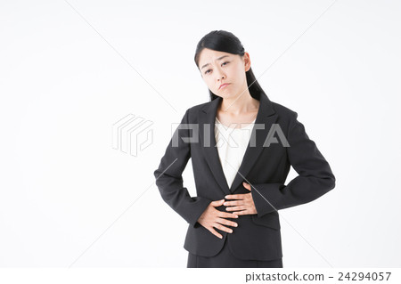 Business woman (abdominal pain) 24294057
