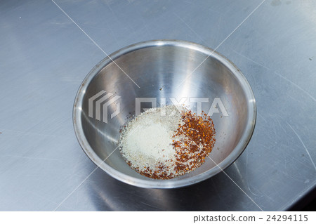spicy pork cubes spicy pork cubes 24294115