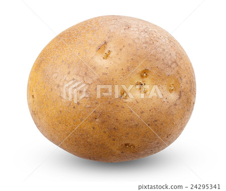 potato isolated on a white background with clippin potato isolated on a white background with clippin 24295341
