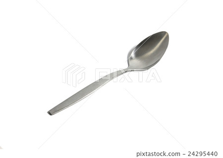 single simple normal spoon isolated on white single simple normal spoon isolated on white 24295440