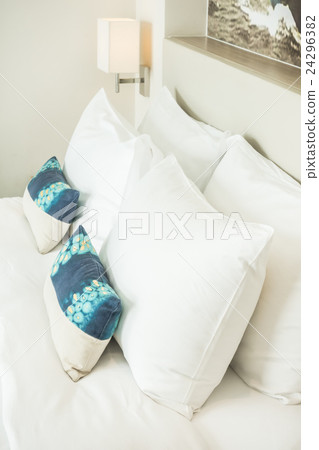 Pillow on bed Pillow on bed 24296382
