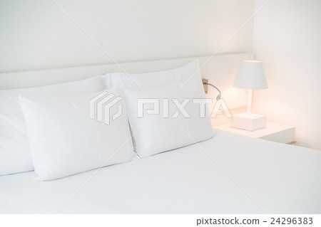 Pillow on bed Pillow on bed 24296383