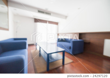 Abstract blur living room Abstract blur living room 24297120