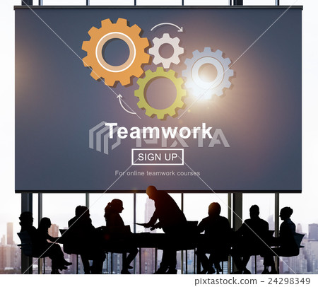 Team Teamwork Collaboration Cooperation Concept Team Teamwork Collaboration Cooperation Concept 24298349