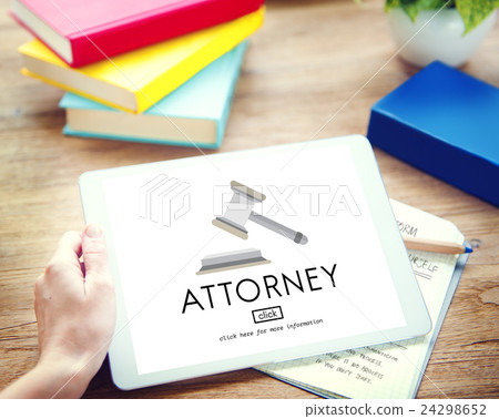 Attorney Balance Court Document Judge Lawyer Concept 24298652