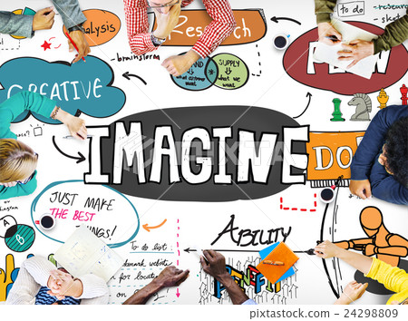 Imagine Imagination Vision Creative Dream Ideas Concept 24298809