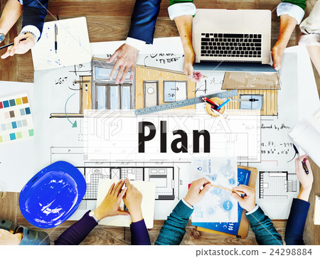 Construction Design Plan Blueprint Planning Concept Construction Design Plan Blueprint Planning Concept 24298884