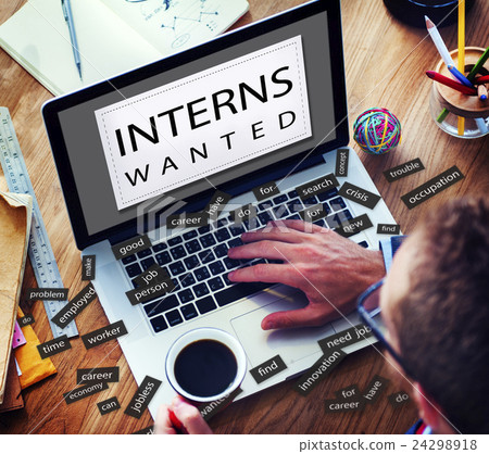 Interns Wanted Internship Training Trainee Concept 24298918