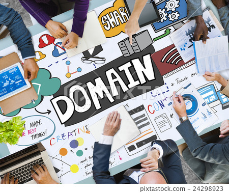 Domain Layout Address Share Content Concept 24298923
