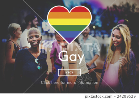 LGBT Equal Rights Rainbow Symbol Concept 24299529