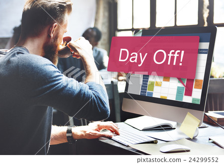 Day Off Vacation Holiday Event Relaxation Concept Day Off Vacation Holiday Event Relaxation Concept 24299552