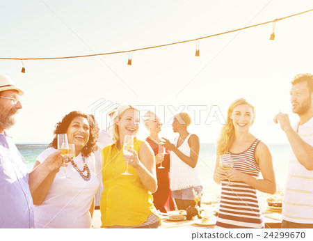 Enjoyment Food Beverage Wine Occasion Party Concept 24299670