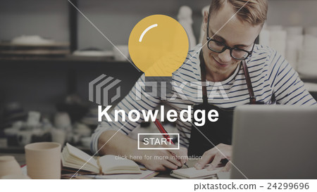 Knowledge Learning Internet Website Technology Concept 24299696
