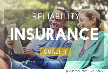 Insurance Life Reliability Quality Living Concept Insurance Life Reliability Quality Living Concept 24299726