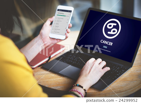 Cancer Astrology Horoscope Zodiac Concept 24299952